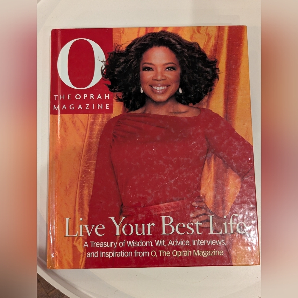 Oprah’s Live Your Best Life Coffee Table Book Hardcover